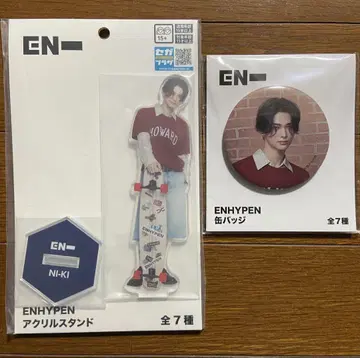 ENHYPEN 캔 배지 아크릴 스탠드