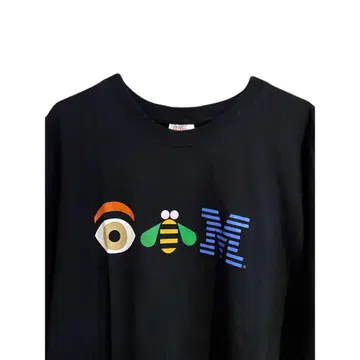 IBM 티셔츠 XXL 기업 로고 빈티지 스가타 마사키 착용