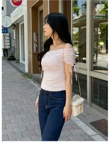 안미르 크로스 가더 컷소 오프숄더 An MILLE