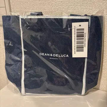신품 DEAN & DELUCA 네이비 토트백 방콕 태국 한정판