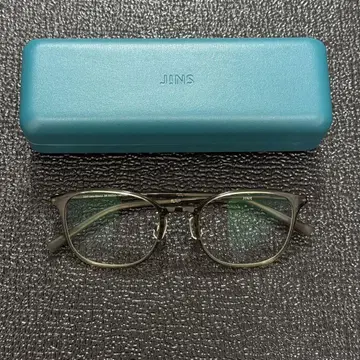 [미사용품] JINS AirFrame 보스턴 브라운 에어프레임