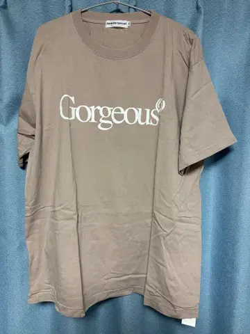 cabaret poval Gorgeous 티셔츠 브라운 XL