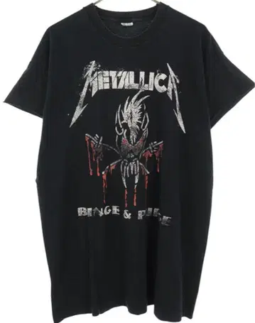 METALLICA BINGE & PURGE World Tour T XL