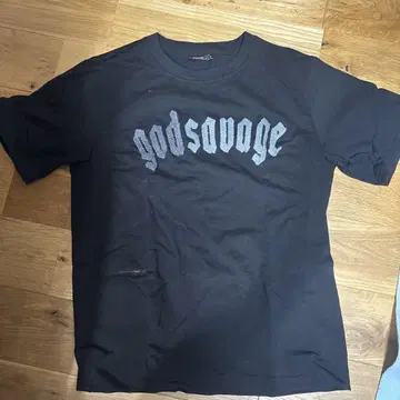 godsavage 블랙 T셔츠 M 사이즈