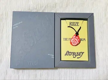 RIIZE ODYSSEY SUNLOVE 목걸이 O 버전