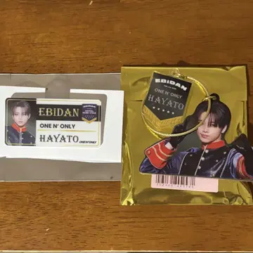 에비라이 HAYATO 타카오 하야토 아크링 키링 네임 배지