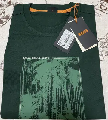 HUGO BOSS 새 제품 미사용 남성용 티셔츠 M