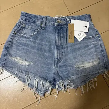 새 제품 태그 부착 GYDA 제이다 데미지 데님 쇼트 팬츠 M