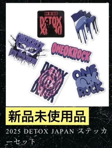 2025 DETOX JAPAN 스티커 세트 ONE OK ROCK 스티커