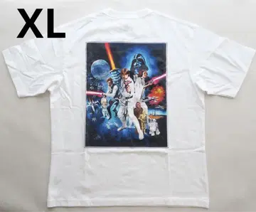 미사용 UT star wars XL 화이트 유니클로 가와무라 코스케