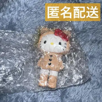 헬로키티 전시회 시크릿 마스코트 찰름 곰 수트