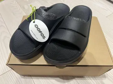 OOFOS 우포스 OOmega OOahh 우메가 블랙 26cm