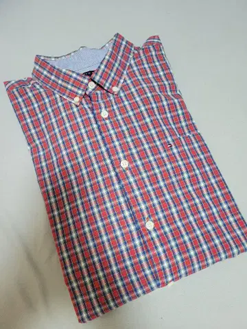 새상품급 TOMMY HILFIGER 버튼 다운 셔츠 XL