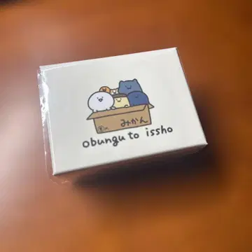 [GEO 한정] 오분구와 함께 뱅글 워치 흰색 상자 귤 상자