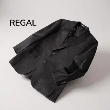 REGAL 남성용 자켓 블랙 얇은 소재 Vintage Japan