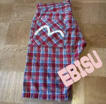 EVISU 하프 팬츠 구제 빈티지 00s 90s