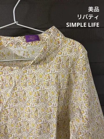 새상품급 SIMPLE LIFE 심플 라이프 리버티 블라우스 상의