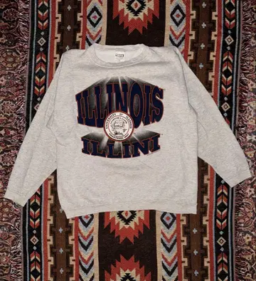 [made in USA 90s]TULTEX ILLINOIS ILLINI