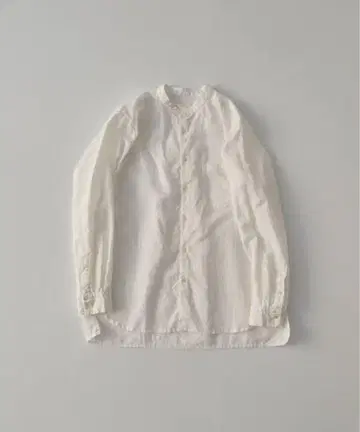 confect 블랙 헴프 밴드 칼라 셔츠
