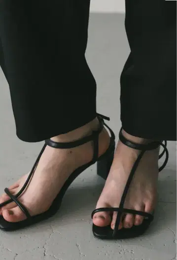 STYLE MIXER 내로우 스트랩 샌들 사이즈 L