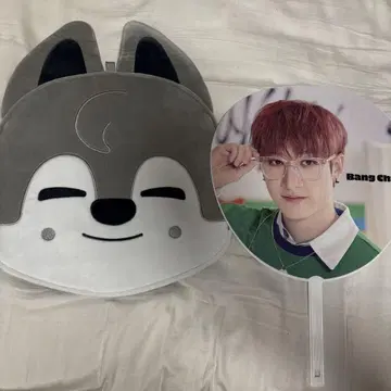 스트레이키즈 반찬 부채 세트
