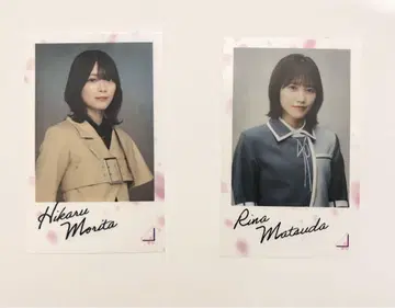 사쿠라사카 46 모리타 히카루, 마츠다 리나 랜덤 클리어 스티커