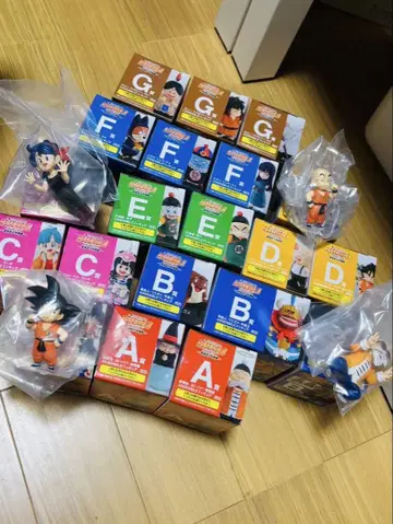 제일복권 드래곤볼 ASSEMBLE COLLECTION 세미 컴프 20점