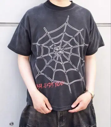 BLESSYOU 스파이더 티셔츠