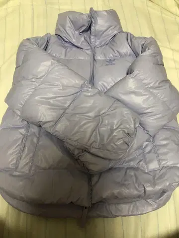 adidas PRIMEGREEN 다운 자켓 M 라이트 퍼플