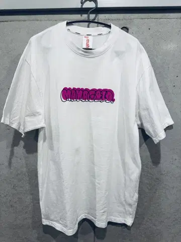 [미사용] mahagrid 그래픽 티셔츠 L 빅 실루엣
