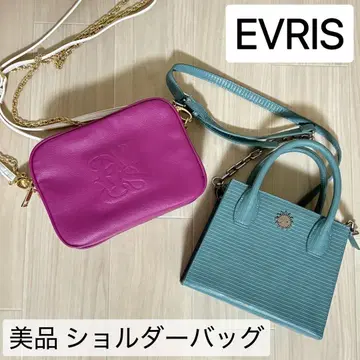 EVRIS 새상품급 숄더백 2세트 블루 퍼플 핸드백