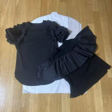 앤드닷 노스탈지아 다용도로 활용 가능한 상의 세트 블랙 계열