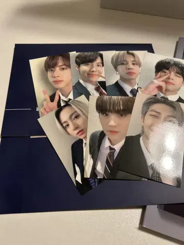 BTS 포토 카드 메모장 세트