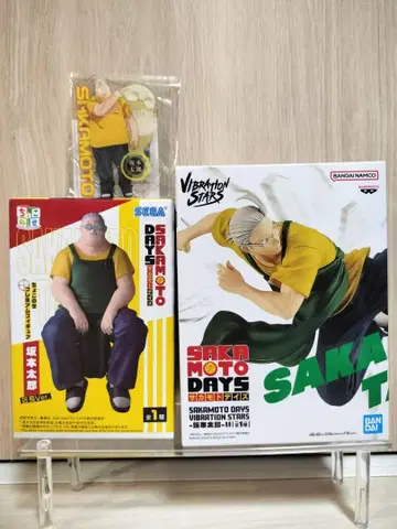 SAKAMOTO DAYS 사카모토 타로 피규어 2체 아크릴 스탠드
