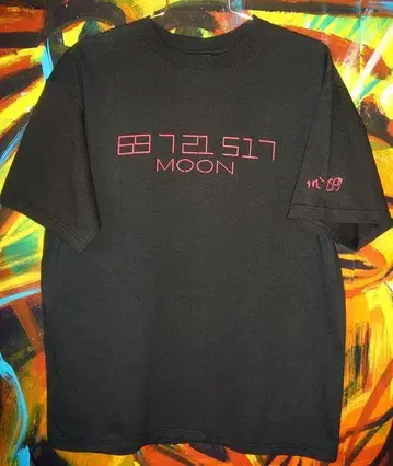 M-69 오리지널 69 7 21 5:17 달과 인류의 만남 티셔츠