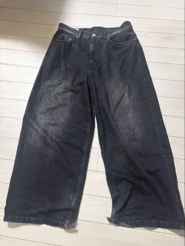 H&M SUPER BAGGY 블랙 구형 모델