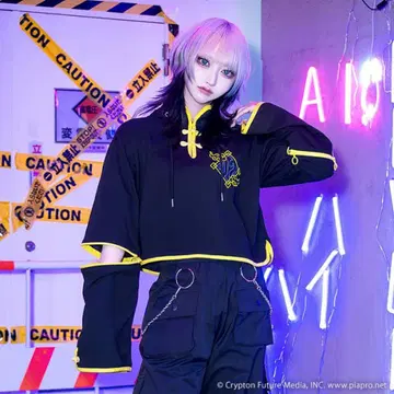 리슨플레이버 카가미네 차이나 후드티