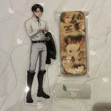 진격의 거인 리바이 아크릴 스탠드 10주년 기념 상품 빅 26.5cm