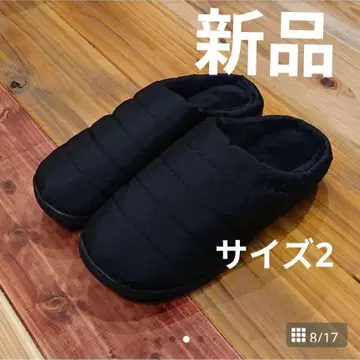 새상품 SUBU NANNEN 블랙 사보 슬립온 스브 난넨 블랙