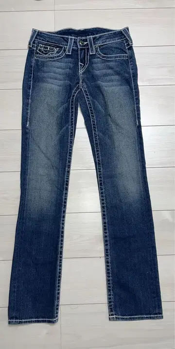 TRUE RELIGION 트루 레리전 여성용 데님 Y2K 헤이세이