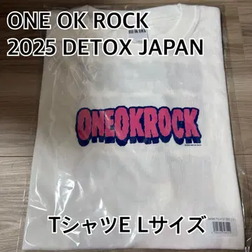 ONE OK ROCK 2025 DETOX JAPAN 굿즈 T셔츠 E