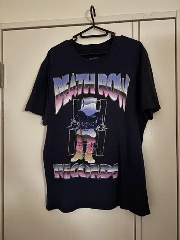구제 의류 DEATH ROW RECORDS 티셔츠