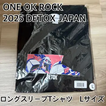 ONE OK ROCK 2025 DETOX JAPAN 굿즈 롱 슬리브