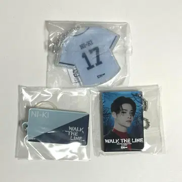 ENHYPEN 니키 아크릴 키링 세트 WALK THE LINE