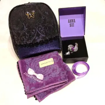 [묶음 판매] ANNA SUI 파우치와 닭 브로치