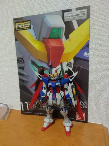 1/144 RG 건담 데스티니 설명서 포함 완성품 동시 300엔 할인
