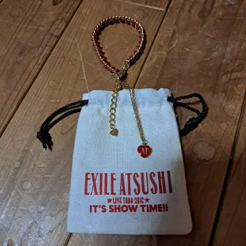 EXILE ATSUSHI 브레이슬릿 하트 참 장식
