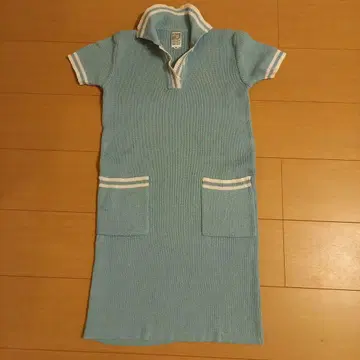 49av. 준코 슈마다 수색 폴로 셔츠 M 튜닉