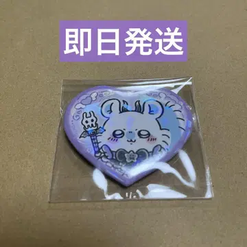 마지칼 치카와 모몬가 하트 캔 배지