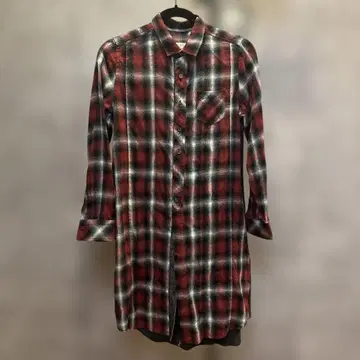 GARB 체크 무늬 긴팔 셔츠 사이즈 1